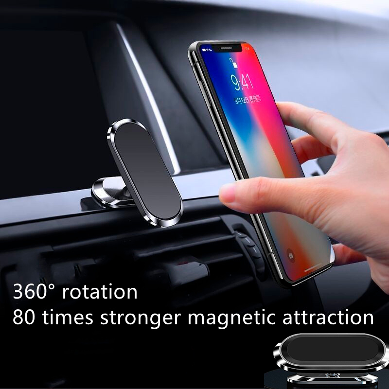 Strong Magnetic Car Phone Holder[8 x Upgrade Magnet] Car Phone Holder Mount  360 Adjustable Dashboard