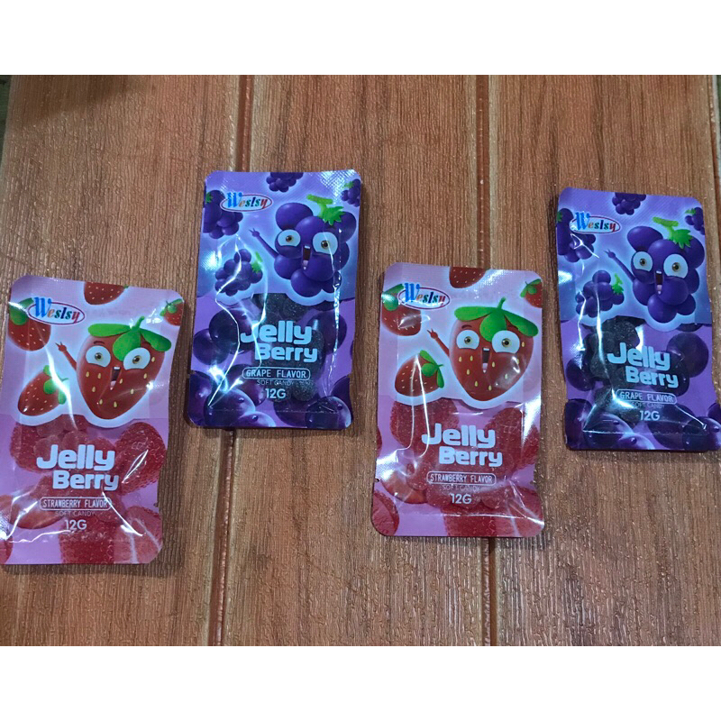 Jelly Berry Grapes Strawberry sold per piece Lootbag Fillers Party