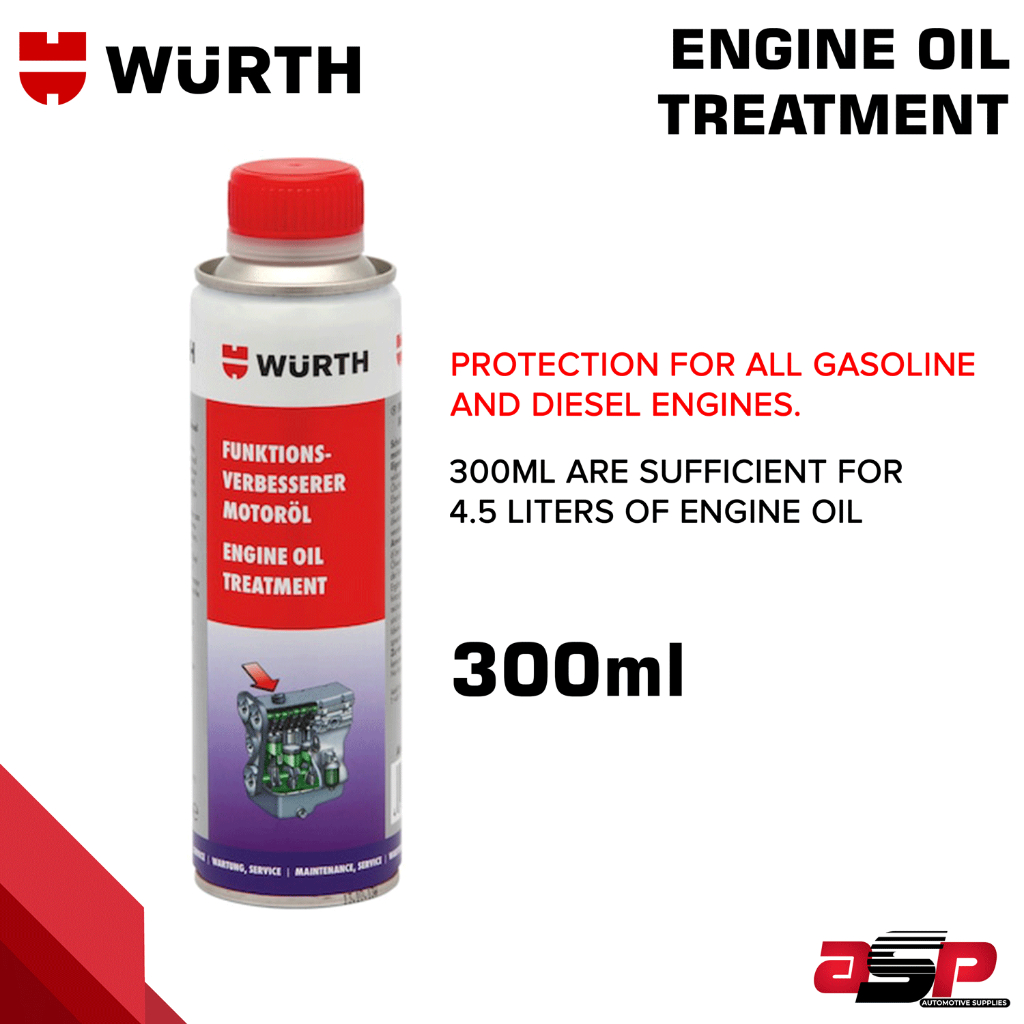 WURTH Engine Oil Treatment 300ml | Shopee Philippines