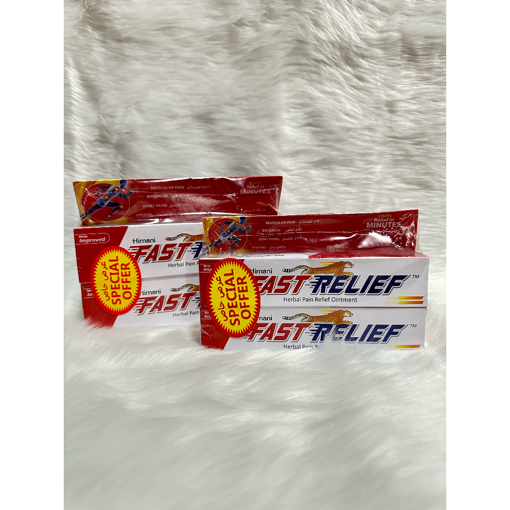 Fast Relief - Herbal Pain Relief Ointment | Shopee Philippines