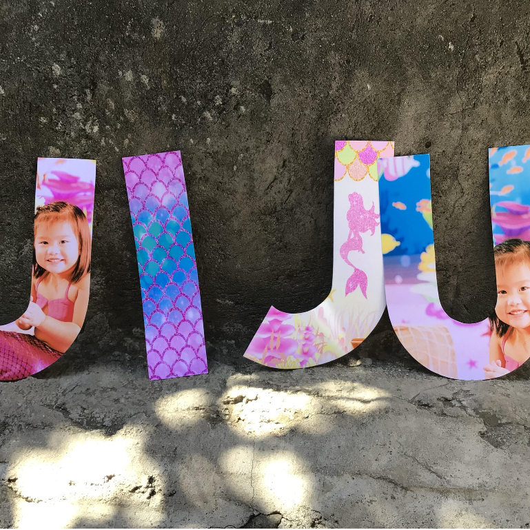 Personalized Party Name Backdrop (Priced per letter) | Shopee Philippines