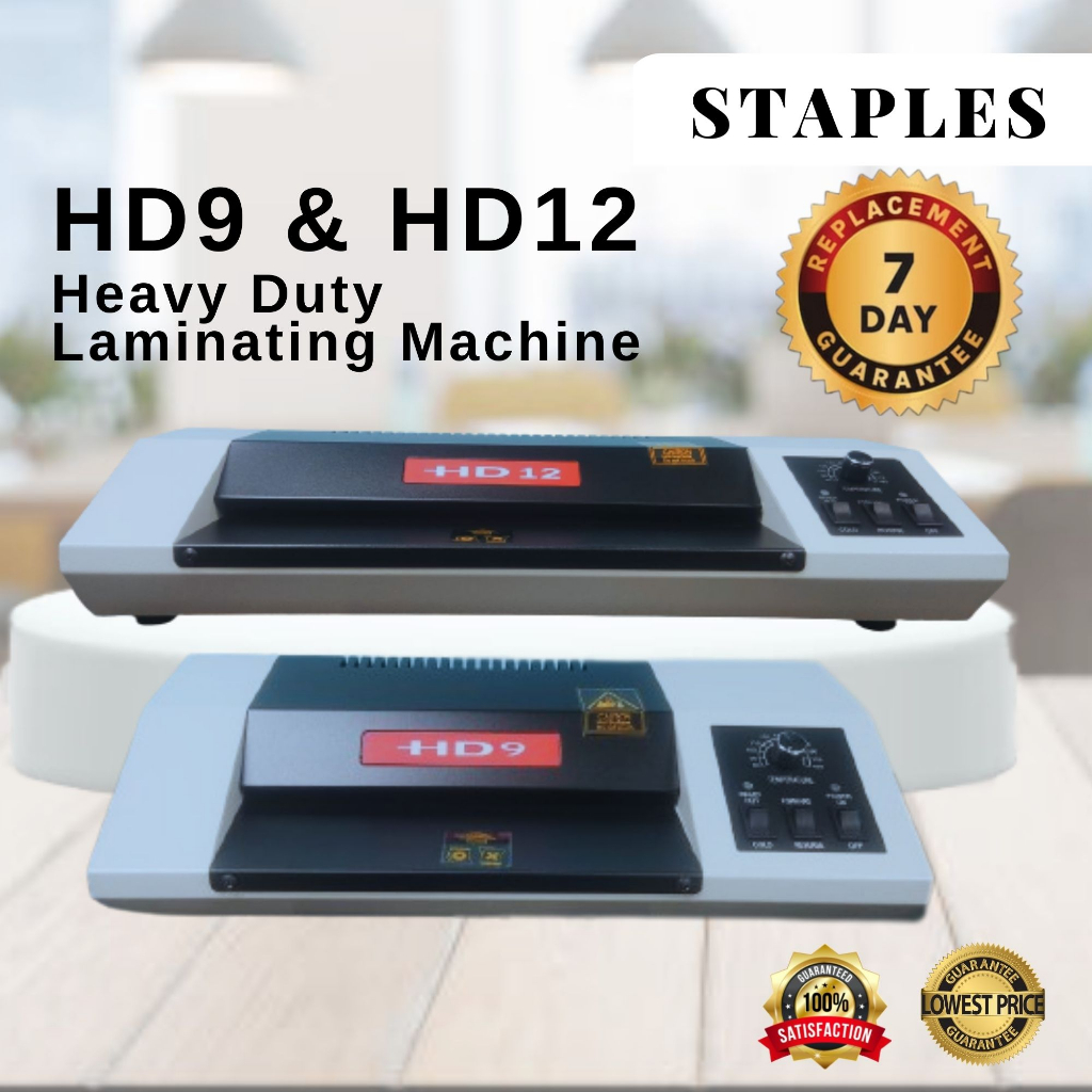 HD 9 & HD 12 Heavy Duty Pouch Laminator Shopee Philippines