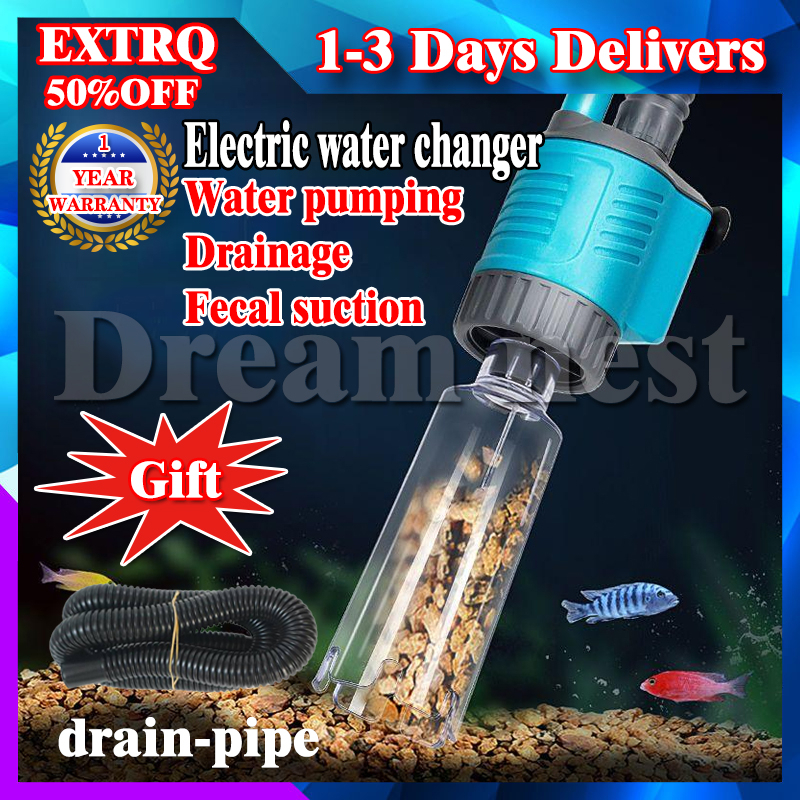 New Electric Aquarium Water Change Pump Cleaning Tools Water Changer