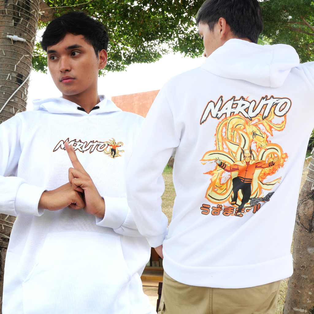 Naruto v1 - Anime Hoodie - Hokage Naruto - KM APPAREL - Cotton Hoodies ...