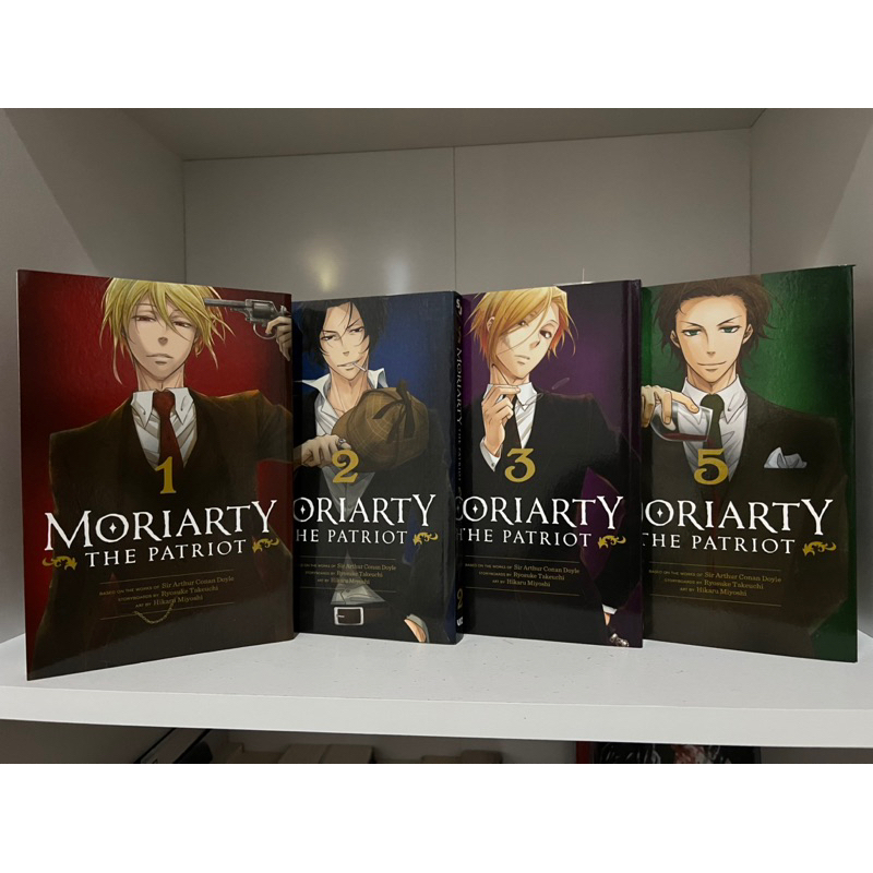 NEW Moriarty the Patriot manga volume 1, 2, 3 & 5 set Shopee Philippines