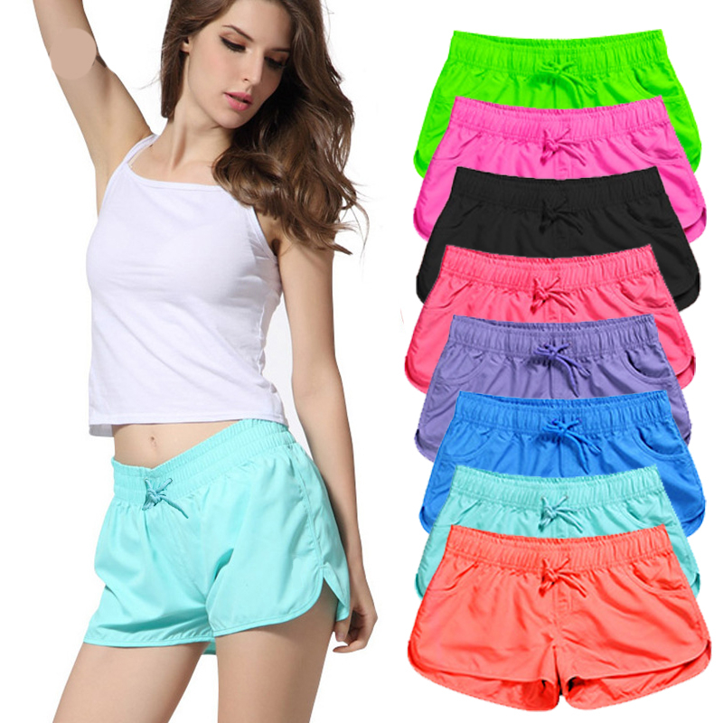 Quickdrying beach shorts/women's shorts/outdoor sports/plus size/beach