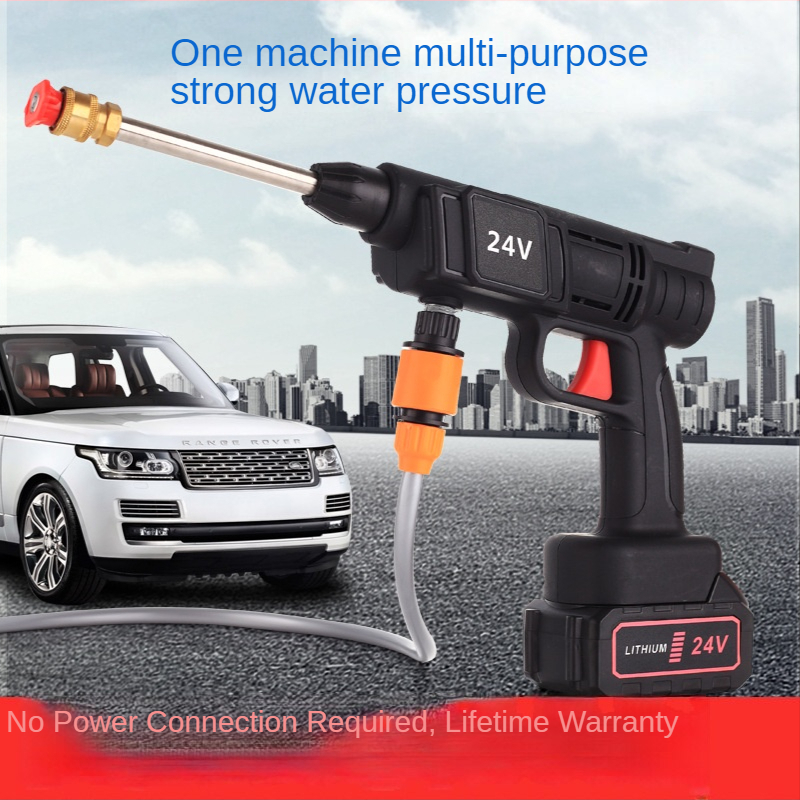 Pressure Washer Portable Car Machine Kit Cordless Car Wash Spray Gun High Water Pump Sprayer