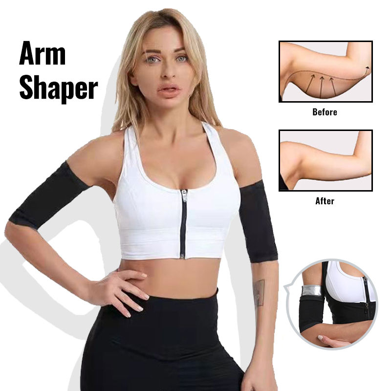 Arm Shaper Weight Loss Arm Slimmer Slimming Arm Sleeves Arm Shaper Fat  Burner Arm Warmers 2Pcs