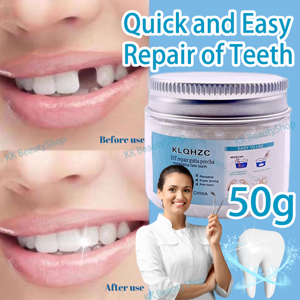 50g Temporary Tooth Repair Kit Temporary Teeth Replacement Gaps ...