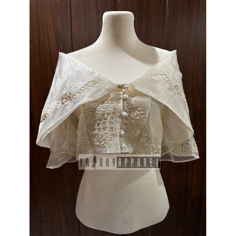 Maria Clara Alampay Cutwork | Shopee Philippines