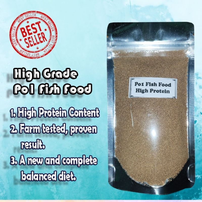 PO1 (High Protein) fish food Shopee Philippines
