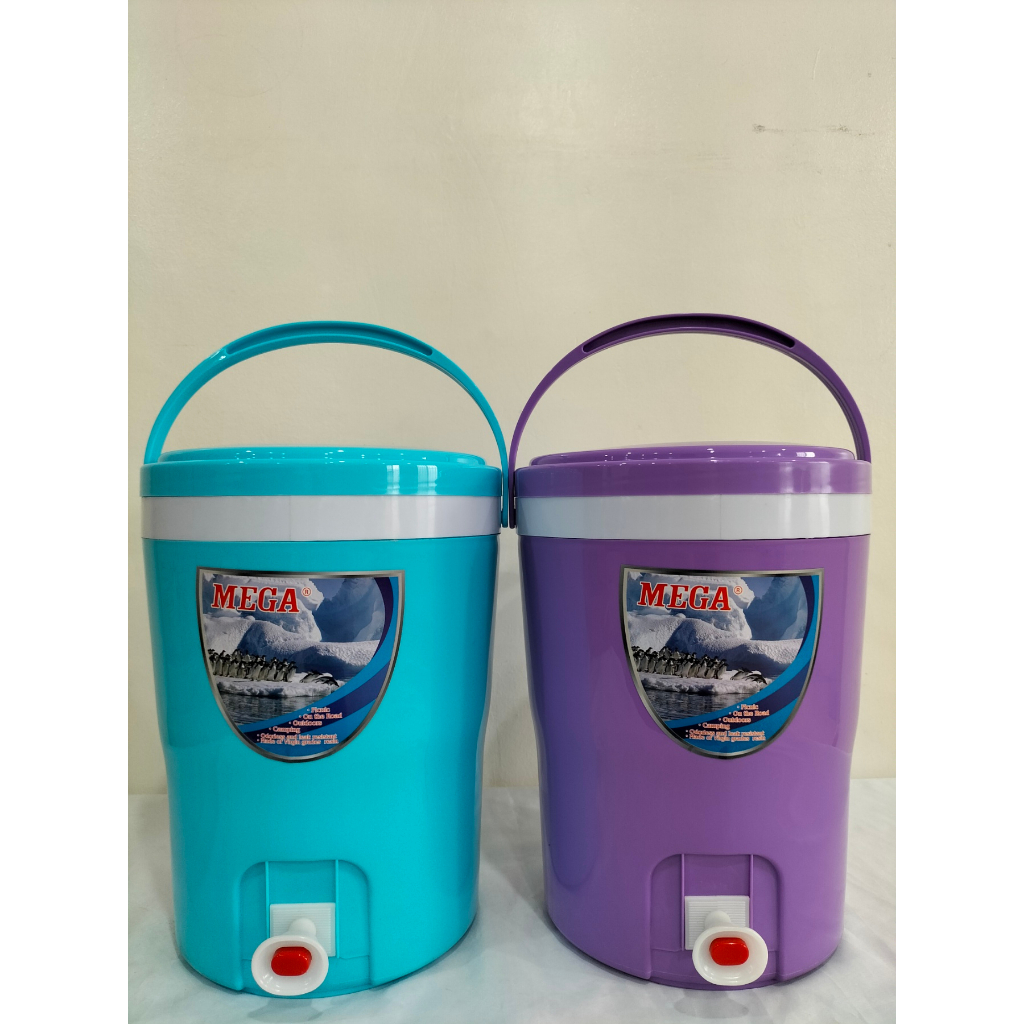 MEGA JUG 8 LITERS//WATER CONTAINER/INSULATED WATER JUG/WATER DISPENSER
