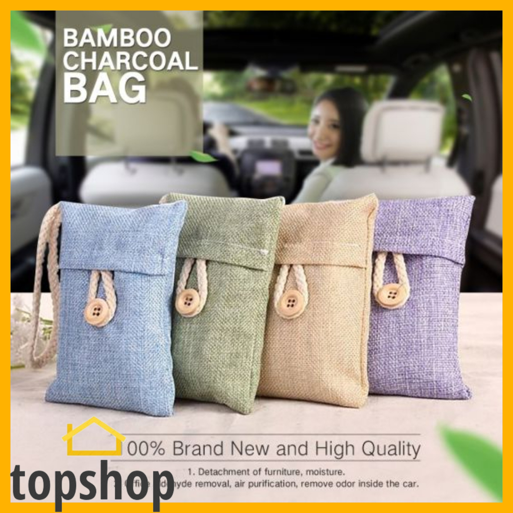 1pc Nonwoven Fabric Bamboo Carbon Activated Charcoal Bag Air