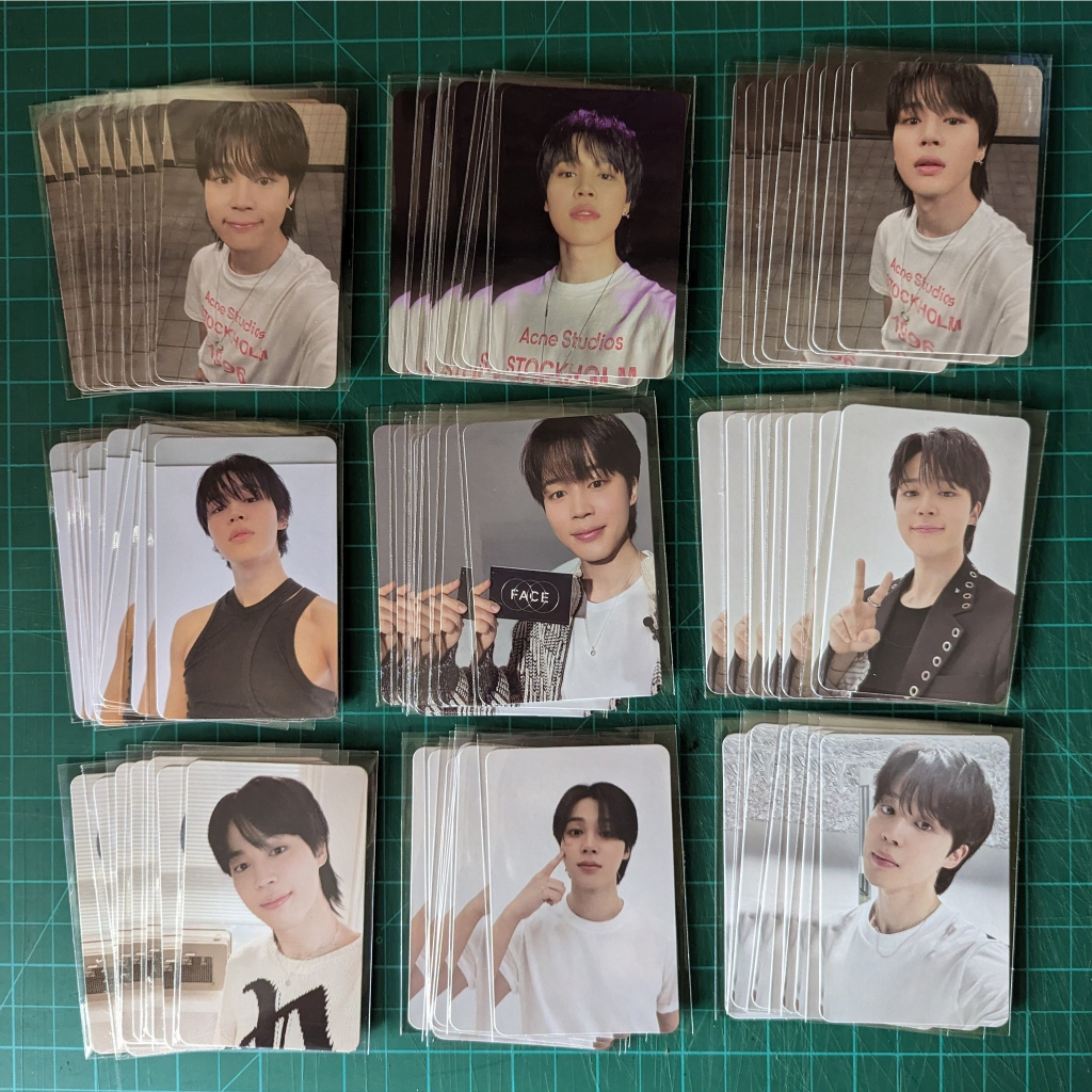 [ONHAND] BTS JIMIN FACE LUCKY DRAW PHOTOCARD M2urecord Soundwave