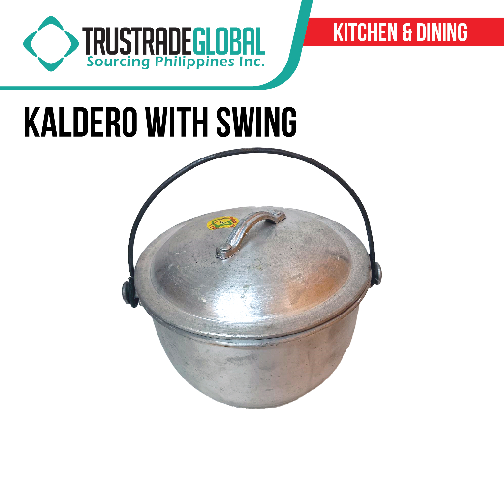 Kaldero Swing Handle #2/Stainless Rice Pot Oldstyle/Large | Shopee ...