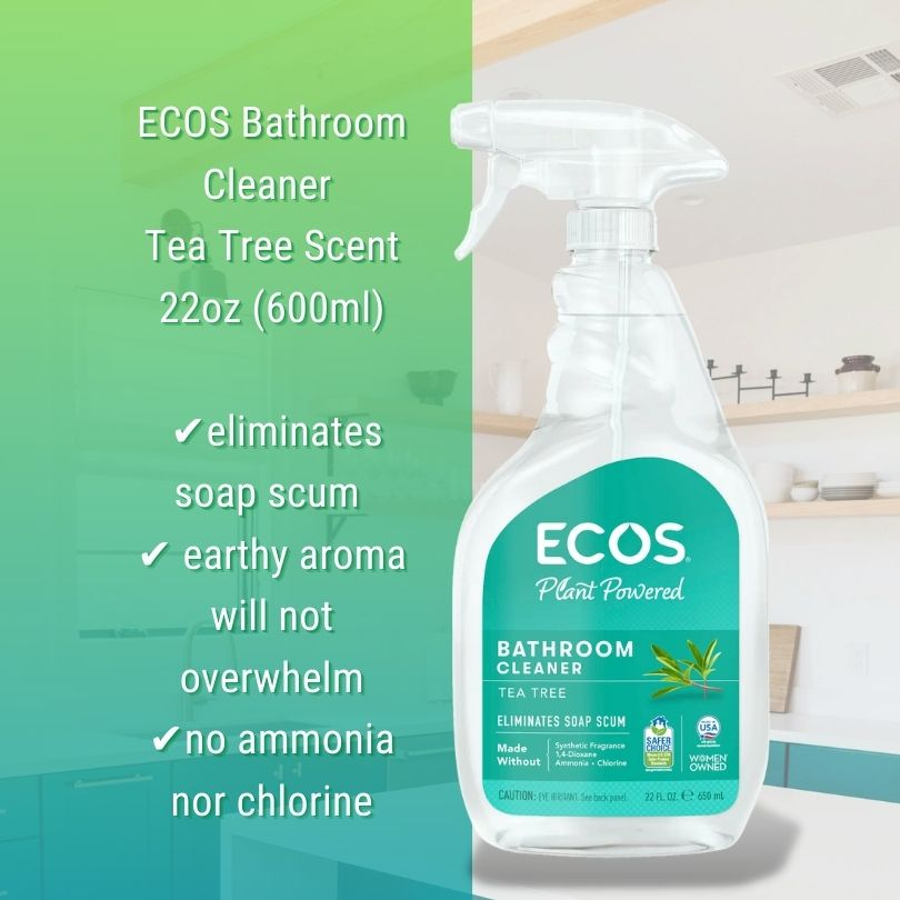ECOS Bathroom Cleaner Septic Tank Safe 22oz (600ml) Shopee Philippines