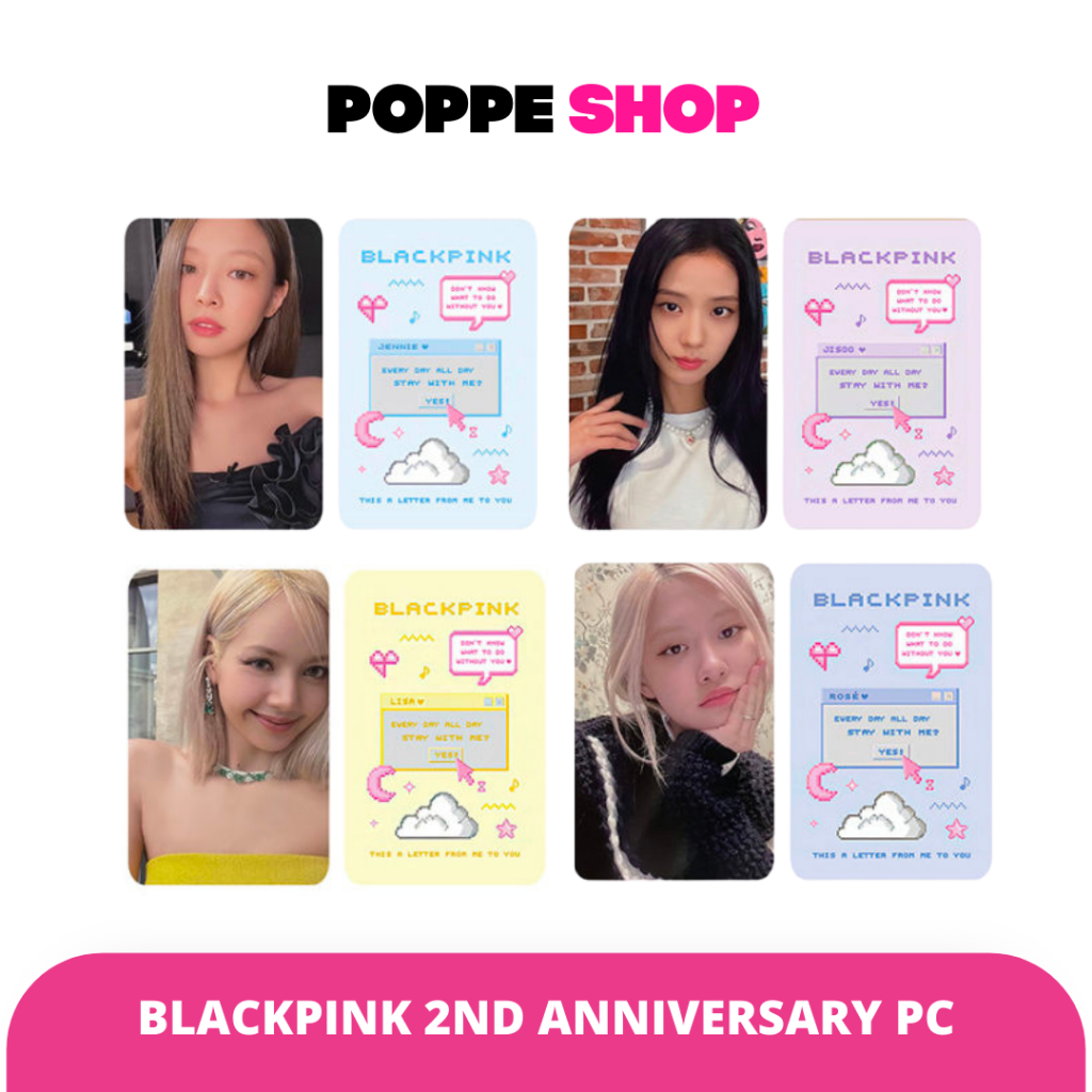 [ONHAND] BLACKPINK ANNIVERSARY DECO KIT PHOTOCARD | Shopee Philippines