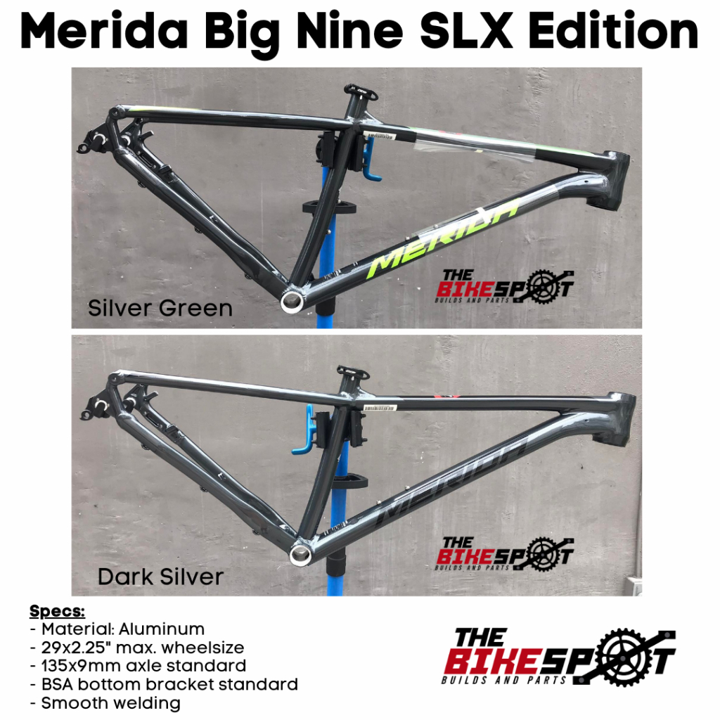 Merida Big Nine SLX Edition Frame Shopee Philippines