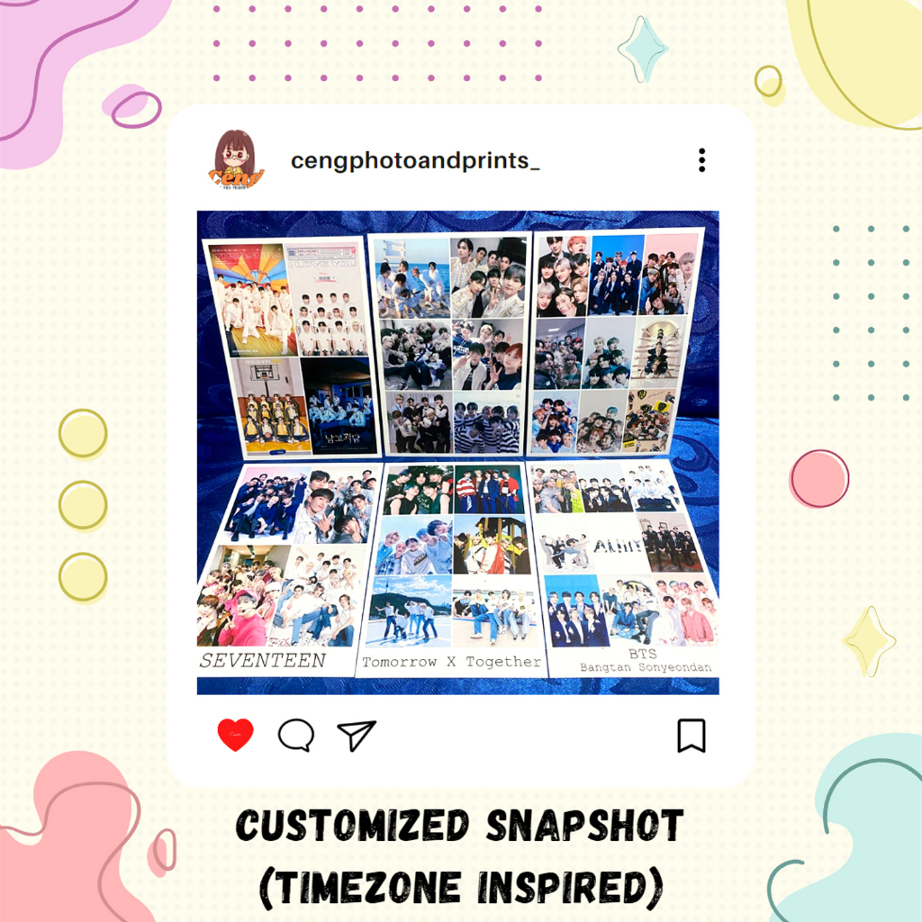 [Ceng Photo and Prints] Snapshot Photo Print (Timezone Inspired