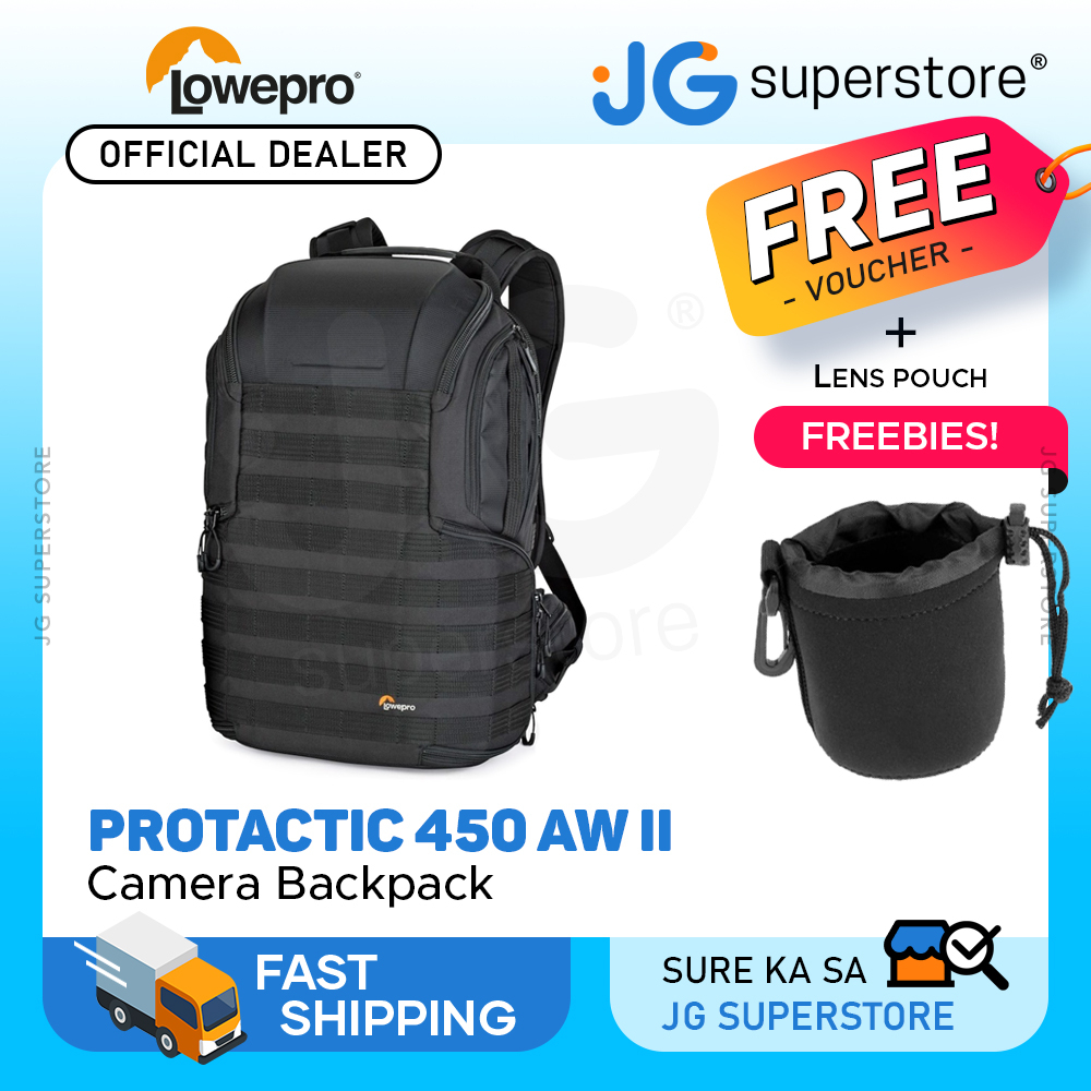 Lowepro ProTactic BP 450 AW II Camera and Laptop Backpack Bag