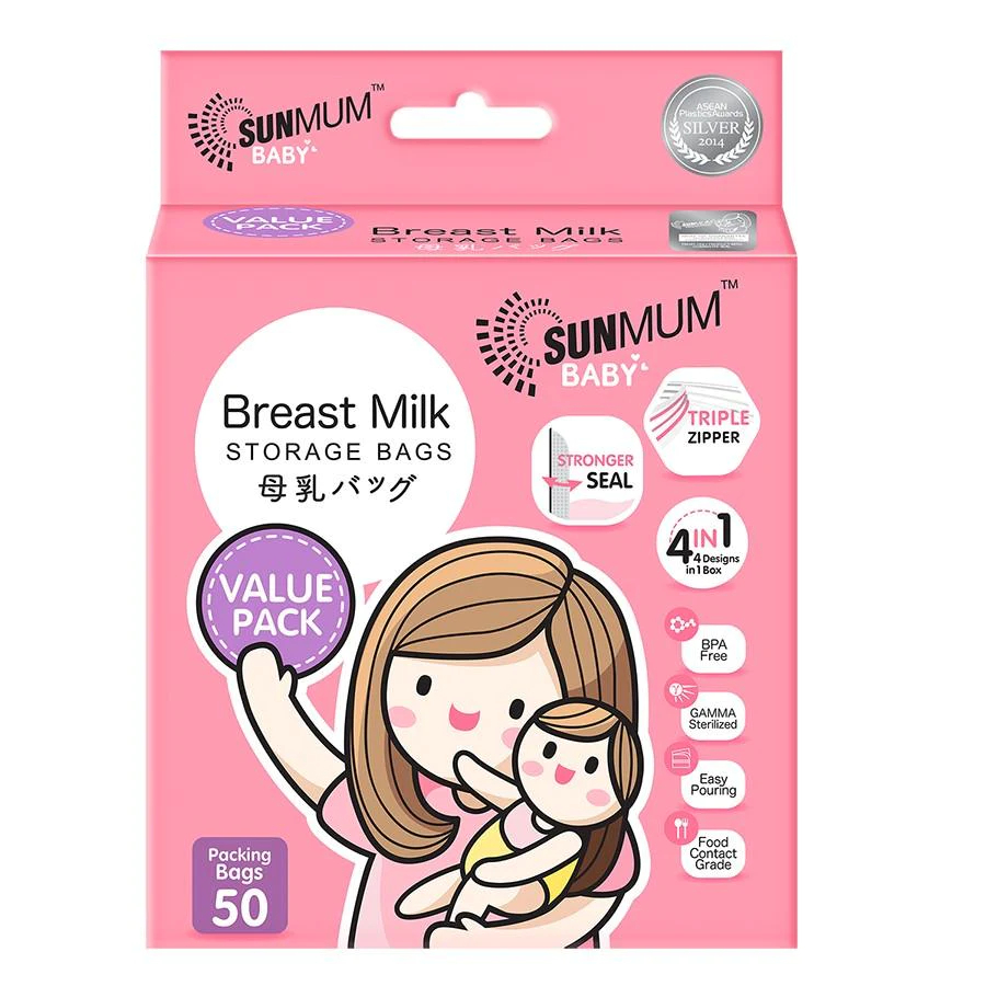 SUNMUM Value Pack Breast Milk Storage Bags (50s) Shopee Philippines