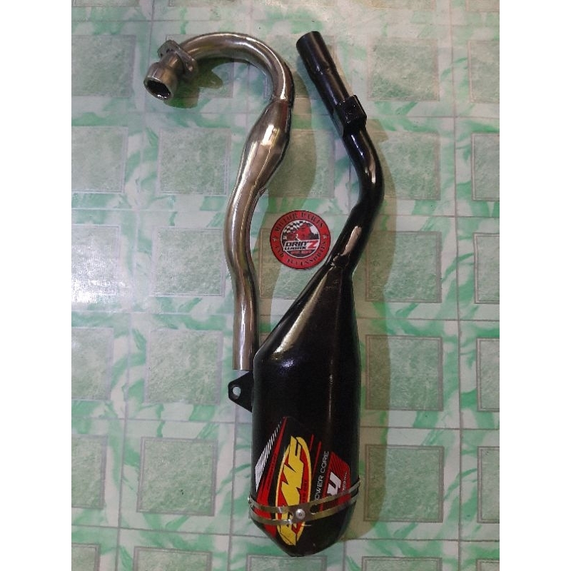XR200 PIPE/MUFFLER W/ POWER BOMB ELBOW (stainless) Shopee Philippines