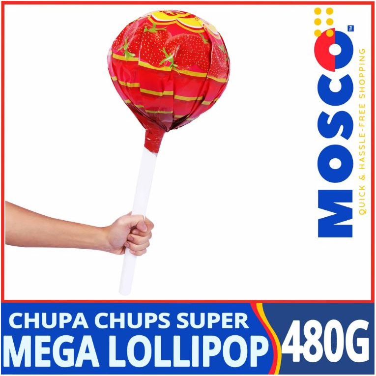 Chupa Chups Super Mega Lollipop 480g Shopee Philippines