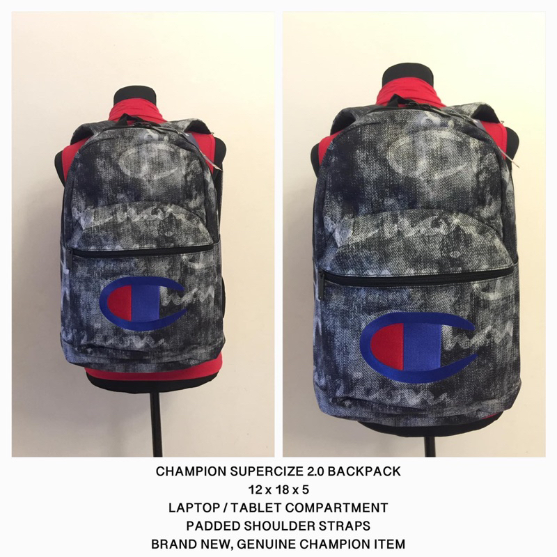 Champion supercize 2.0 outlet black backpack