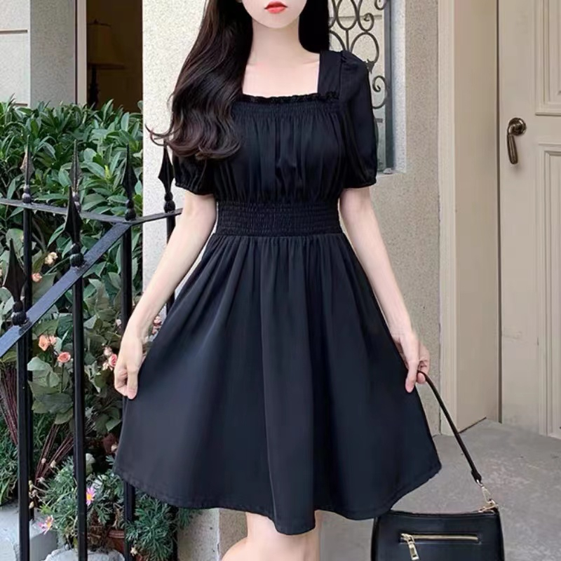 Korean casual dress on sale 218