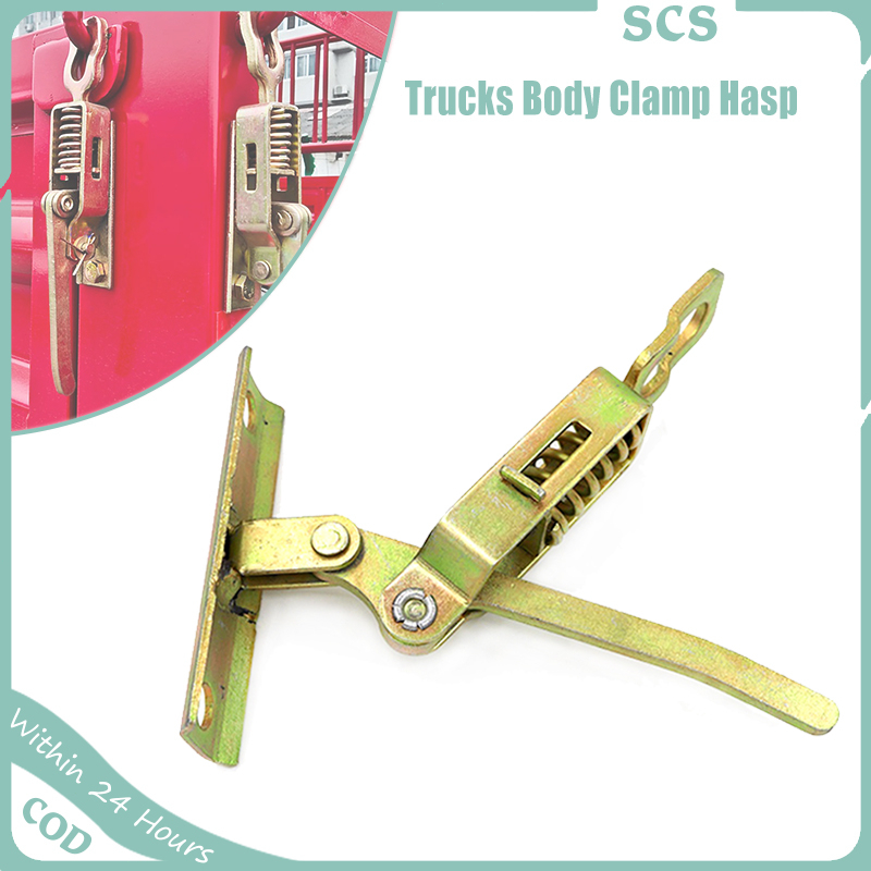 Heavy Hasps Lock, Metal Buckle Lock Fastener Truck Trailer Body Clamp
