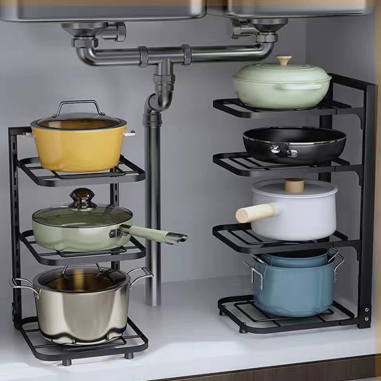 High Quality Kitchen Rack Multi-purpose Steel Storage Rack Shelf Metal ...
