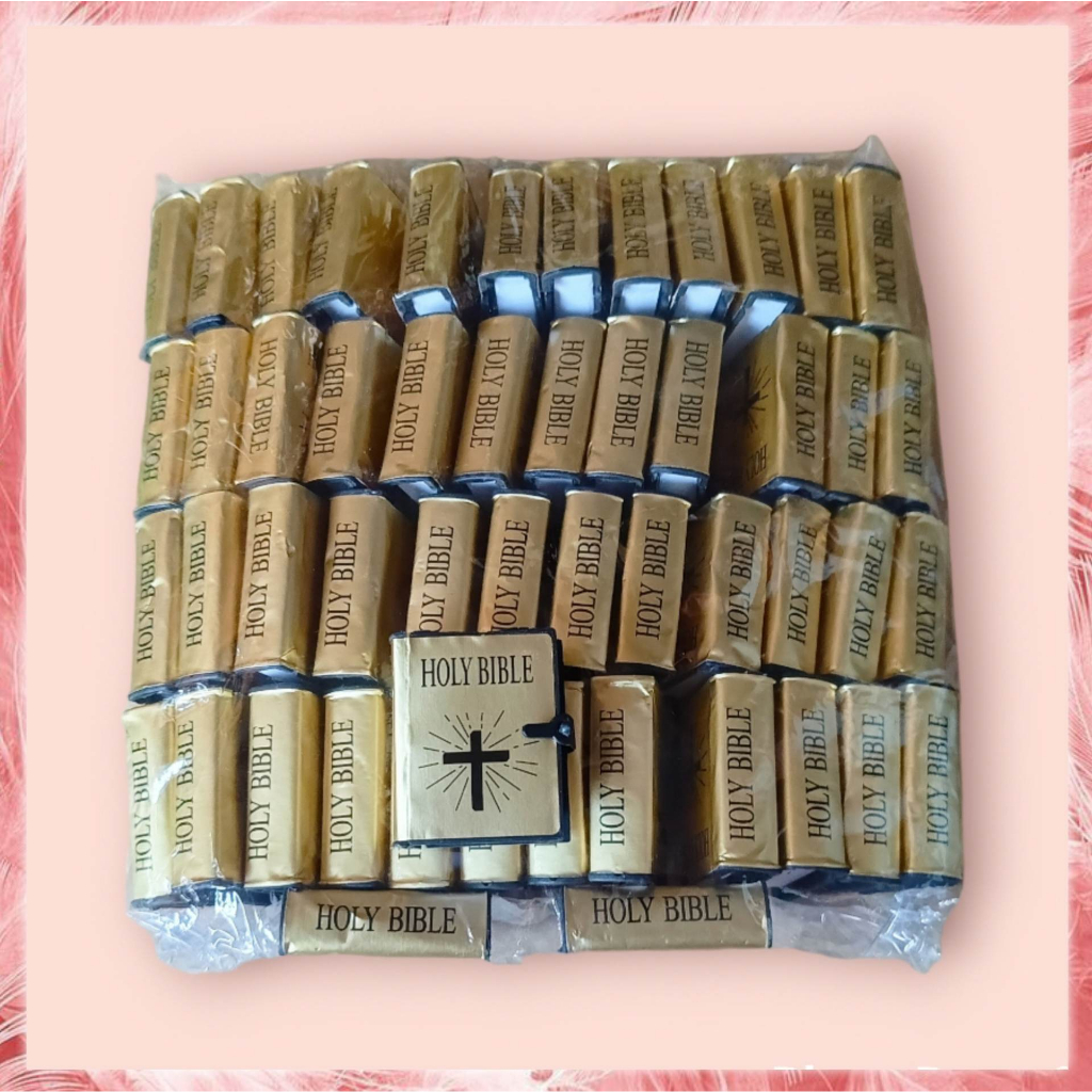 Mini Bible for souvenir 10pcs. | Shopee Philippines