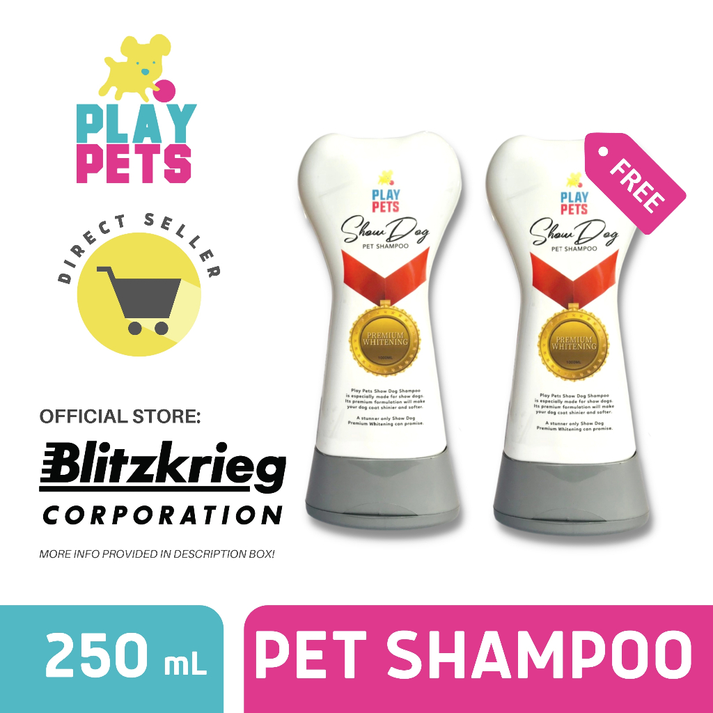 Play Pets Show Dog Shampoo 250ML Shopee Philippines