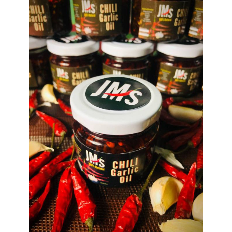 24 pcs Chili Garlic oil jms chili garlic oil 120ml Shopee Philippines