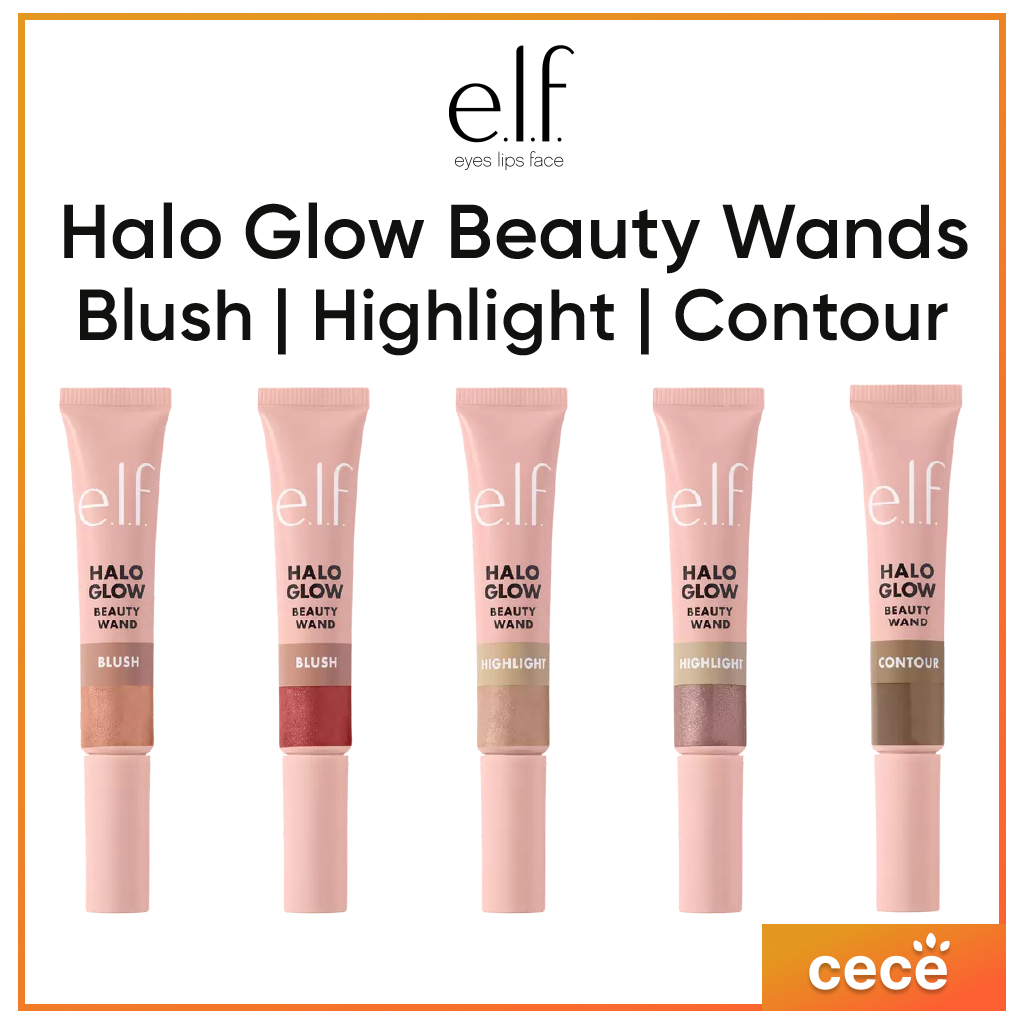 ELF Cosmetics Halo Glow Blush, Highlight, Contour Wands Shopee