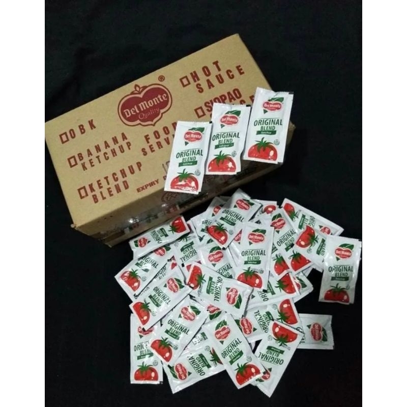 Del Monte Original Blend Ketchup Sachet From Factory (200x10gms ...