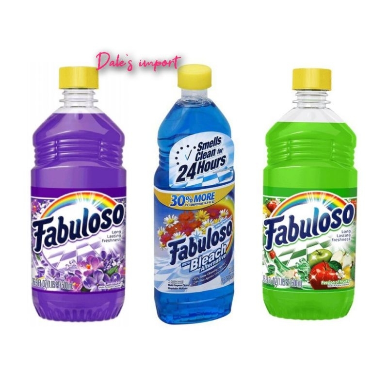 Fabuloso Multipurpose Cleaner(Lavender,Passion Fruit, Spring Fresh)500ml & 650ml Shopee