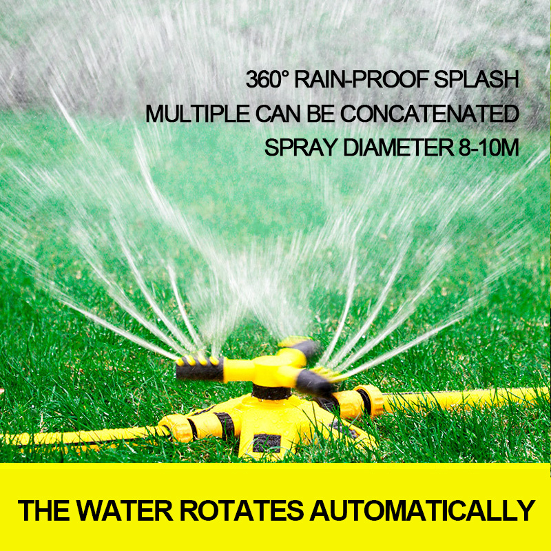 Irrigatore Rotante Orbit Cyclone II 58333 Con Base In Metallo, Copertura Fino A 12 Metri, Per Giardino E Prato - 2