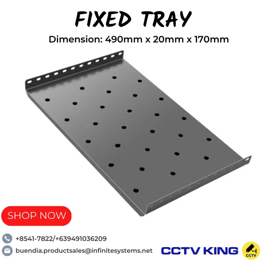 Fixed Server Rack Tray for Network Rack Data 22U, 32U, 37U, 42U