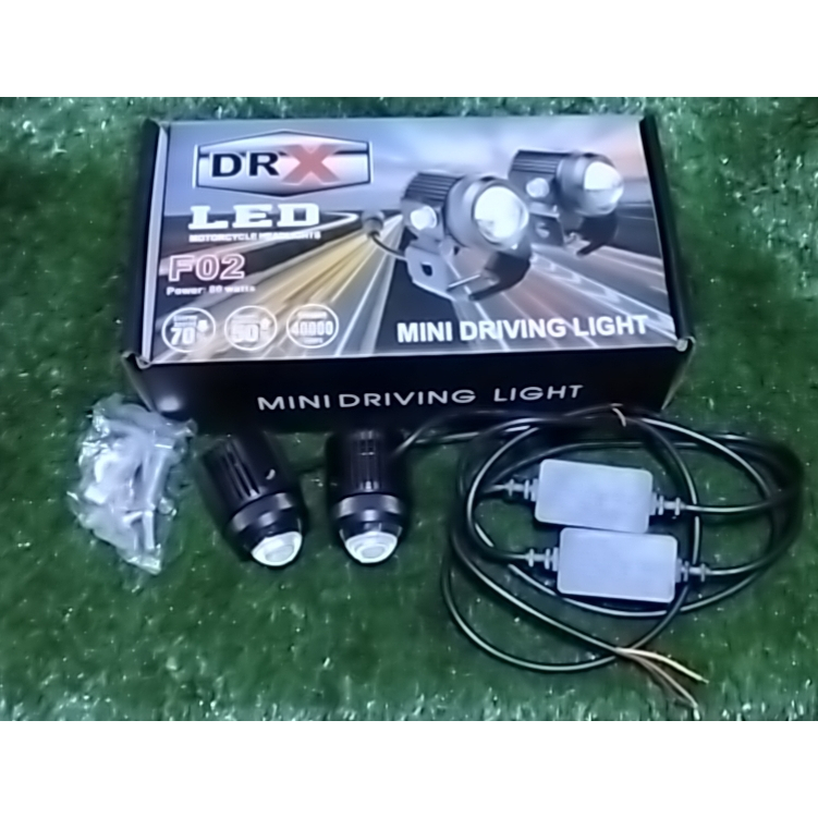 DRX Mini Driving Light V.1 (Light : White / Yellow) | Shopee Philippines