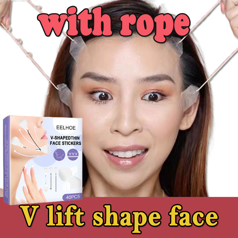 Reusable Face Lift Tape Adjustable Elastic Anti-Wrinkle Face Tapes Double  Belt Stretching Straps For Lift To Remove Eye Fishtail