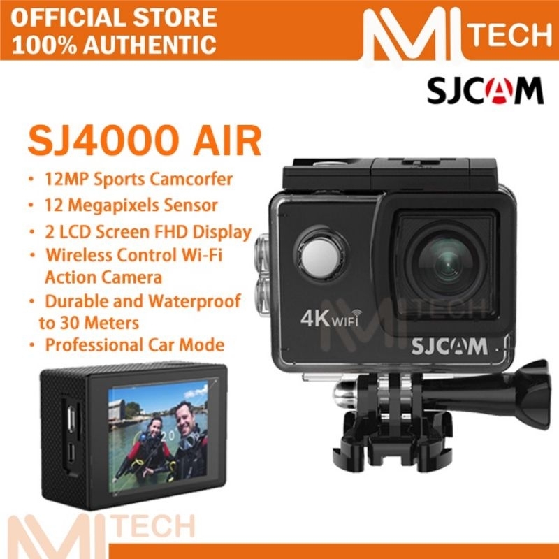 SALE!! SJCAM SJ4000 AIR 4k full HD 2.0inch wireless wifi outdoor under ...