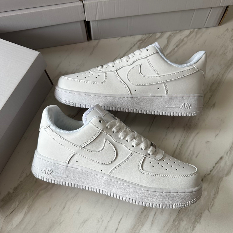 TopGrade AF1 Tr!pleWhite Rubber Shoes for Men and Women | Shopee ...