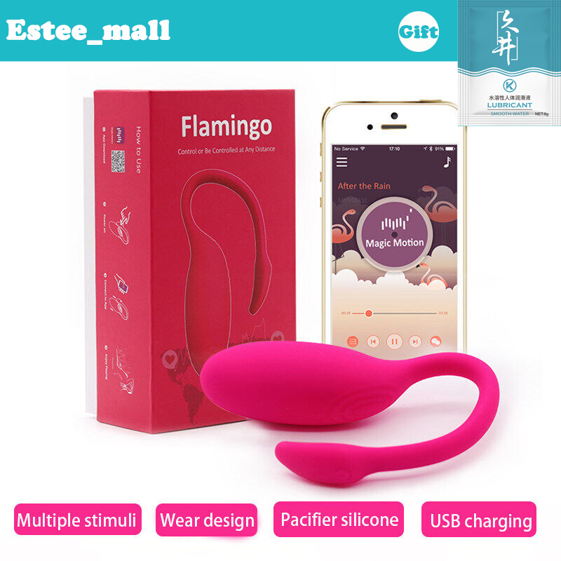 Flamingo Wireless Vibrator For Woman App Remote Control Clitoral G Spot