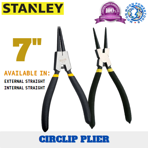 Stanley Circlip Plier 7" Original External Straight // Internal