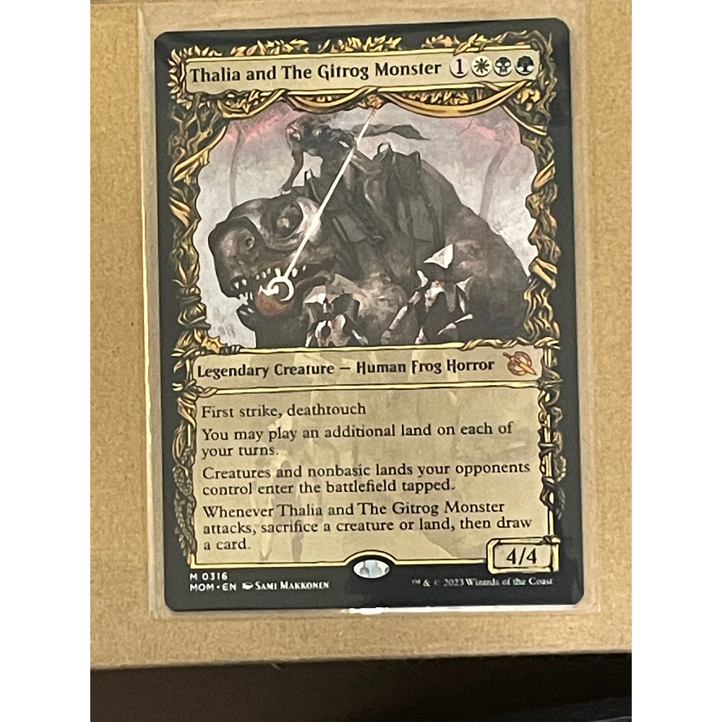 Thalia and The Gitrog MonsterMOMShowcase Non Foil Shopee Philippines