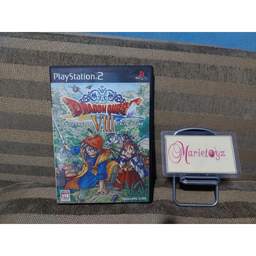 Ps2 Game Dragon Quest Viii Japan Shopee Philippines