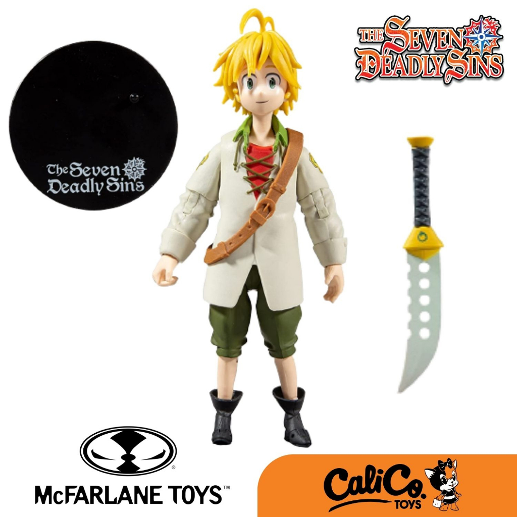 McFarlane - The Seven Deadly Sins - Meliodas Action Figure Loose NO BOX ...