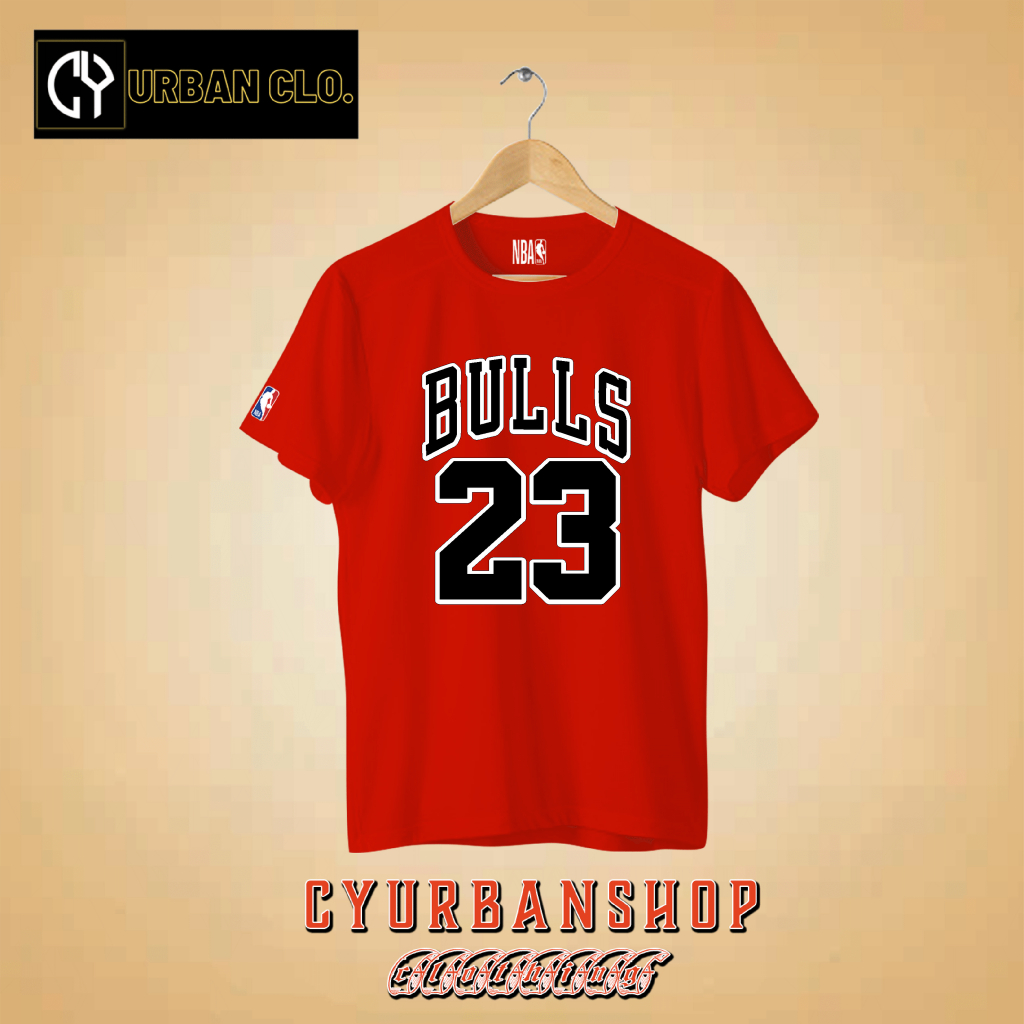 B U L L S 23 CUSTOMIZED SHIRT HIGH QUALITY PRINT Shopee Philippines