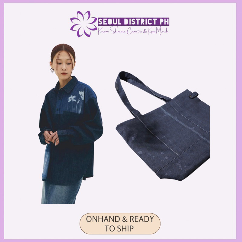 BTS RM Indigo DENIMTOTE BAG デニムトートバッグ